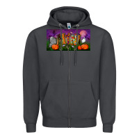 Smoke halloween mini license plate Zipper Hoodie - BundleAndBundleShop
