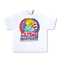 White ralph for president Urban Heavy Tee - tuanDangUi