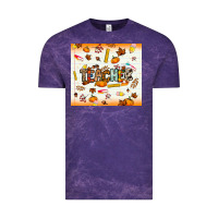 Cloud Purple teacher fall Vintage Tee - NancyCooperArtShop