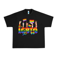 Black LGBTQ+ Urban Heavy Tee - NancyCooperArtShop