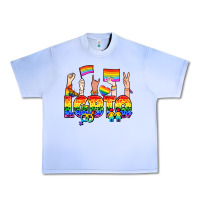Grape Ice LGBTQ+ Urban Heavy Tee - NancyCooperArtShop