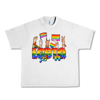 Lunar Rock LGBTQ+ Urban Heavy Tee - NancyCooperArtShop