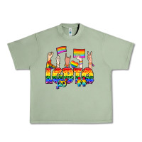 Oil Green LGBTQ+ Urban Heavy Tee - NancyCooperArtShop