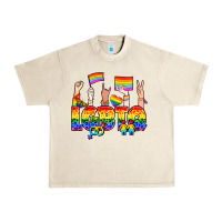 Sandshell LGBTQ+ Urban Heavy Tee - NancyCooperArtShop