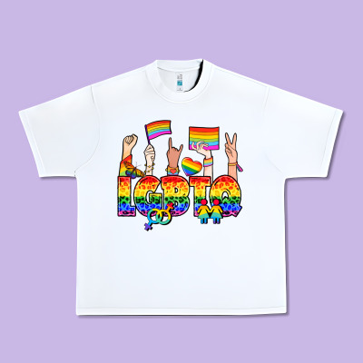 Lgbtq+ Urban Heavy Tee Designed By Nancycooperartshop