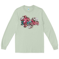 Matcha strong cancer awareness Long Sleeve Tee - CowGirlArtShop