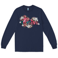 Navy strong cancer awareness Long Sleeve Tee - CowGirlArtShop