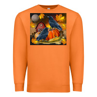 Carrot Fall Crow Premium Sweatshirt - LillyAllenDesigns