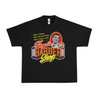 Black floyd's barbershop Urban Heavy Tee - tuanDangUi