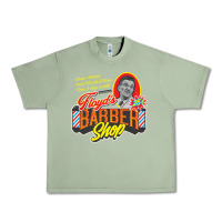 Oil Green floyd's barbershop Urban Heavy Tee - tuanDangUi