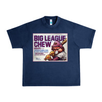 Navy big league chew Urban Heavy Tee - tuanDangUi
