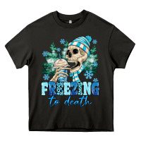 Asphalt Freezing To Death Heavy Core Tee - MaliasSmallBusiness