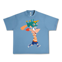 Pebble Blue phineas and perry Urban Heavy Tee - tuanDangUi