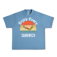 Pebble Blue enjoy every sandwich   sandwich gift   sandwich lover   funny gift ide Urban Heavy Tee - tuanDangUi