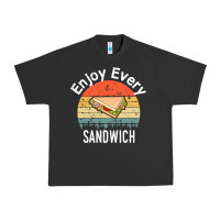 Pigment Black enjoy every sandwich   sandwich gift   sandwich lover   funny gift ide Urban Heavy Tee - tuanDangUi