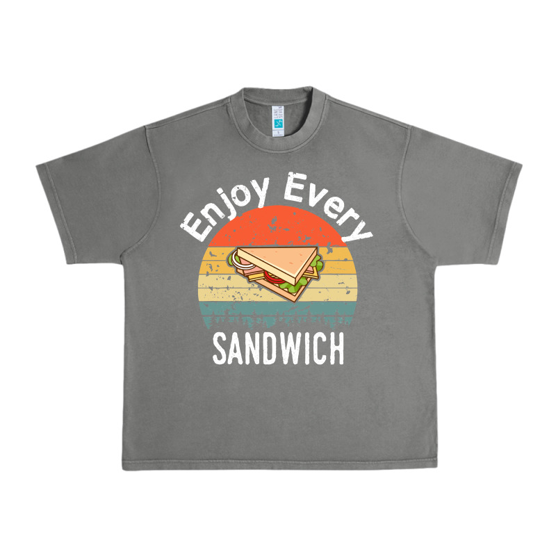 Enjoy Every Sandwich   Sandwich Gift   Sandwich Lover   Funny Gift Ide Urban Heavy Tee by tuanDangUi | Teevron