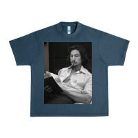 Midnight Navy adam driver 40 Urban Heavy Tee - tuanDangUi