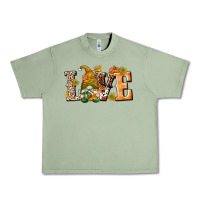 Oil Green Love Gnome Urban Heavy Tee - texasbilliewilder