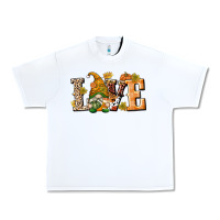 White Love Gnome Urban Heavy Tee - texasbilliewilder