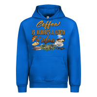 Cobalt coffee is always a good idea Urban Hoodie - BarkalooDesign