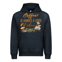 Navy coffee is always a good idea Urban Hoodie - BarkalooDesign