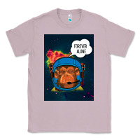Lilac Forever Alone, Monkey, Space, Monkey At Space, Classic Tee - Bettercallsaul