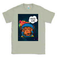Matcha Forever Alone, Monkey, Space, Monkey At Space, Classic Tee - Bettercallsaul