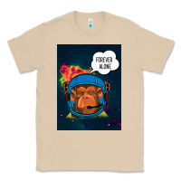 Mushroom Forever Alone, Monkey, Space, Monkey At Space, Classic Tee - Bettercallsaul