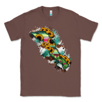 Chestnut Baja California Sur State Of Mexico Map Classic Tee - RanaPortraitStore