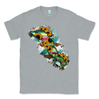 Heather Grey Baja California Sur State Of Mexico Map Classic Tee - RanaPortraitStore