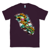 Plum Baja California Sur State Of Mexico Map Classic Tee - RanaPortraitStore