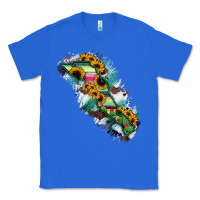 True Royal Baja California Sur State Of Mexico Map Classic Tee - RanaPortraitStore