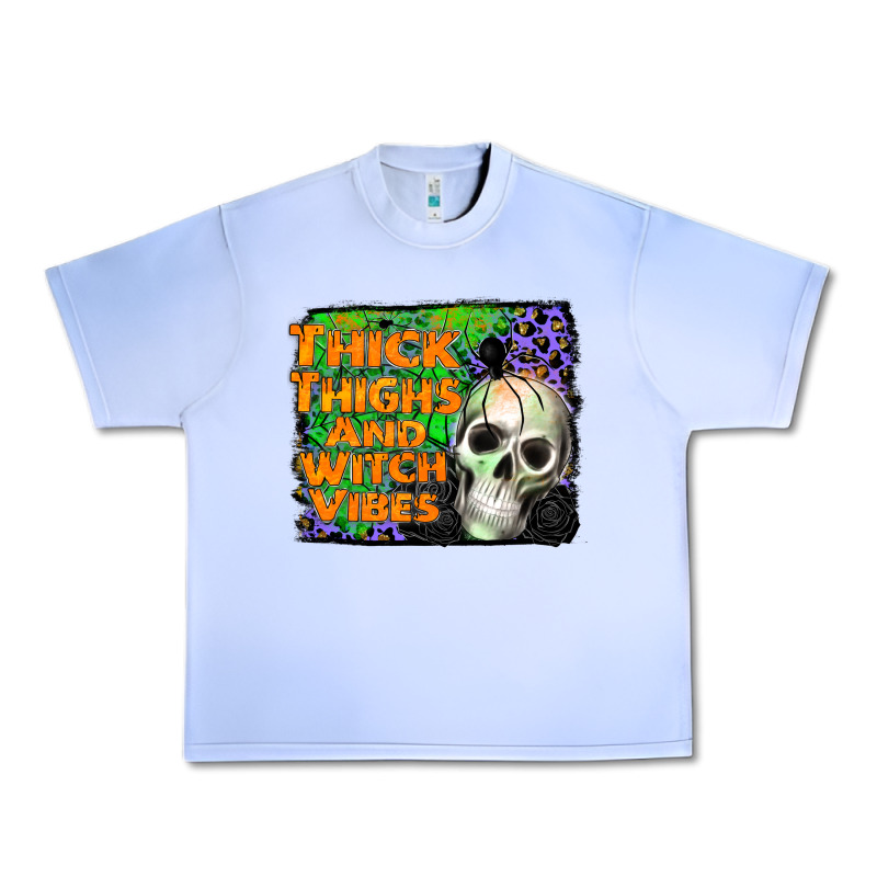 Thick Thighs And Witch Vibes Urban Heavy Tee by JahusDesignShop | Teevron