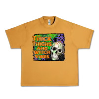 Peanut Butter thick thighs and witch vibes Urban Heavy Tee - JahusDesignShop