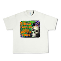 Pistachio thick thighs and witch vibes Urban Heavy Tee - JahusDesignShop
