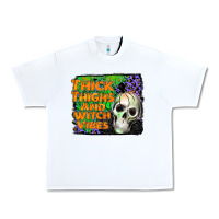 White thick thighs and witch vibes Urban Heavy Tee - JahusDesignShop