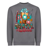 Storm Dental Assistant Dentist Frappe Heavyweight Sweatshirt - FaDigitalArtStudio