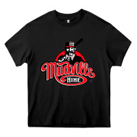 Black mudville nine baseball Heavy Core Tee - tuanDangUi