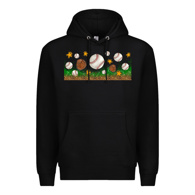 Baseball Glove With Leopard Libbey Glass Premium Hoodie by BundleAndBundleShop | Teevron
