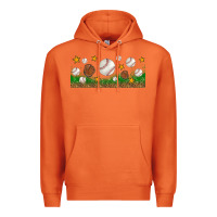 Carrot Baseball Glove With Leopard Libbey Glass Premium Hoodie - BundleAndBundleShop