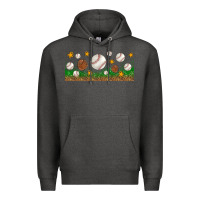 Charcoal Heather Baseball Glove With Leopard Libbey Glass Premium Hoodie - BundleAndBundleShop