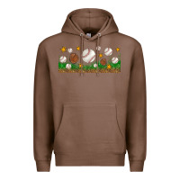 Chestnut Baseball Glove With Leopard Libbey Glass Premium Hoodie - BundleAndBundleShop