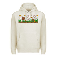 Oatmeal Heather Baseball Glove With Leopard Libbey Glass Premium Hoodie - BundleAndBundleShop