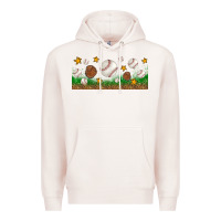 Pale Pink Baseball Glove With Leopard Libbey Glass Premium Hoodie - BundleAndBundleShop
