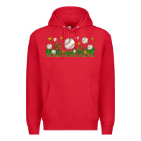 Red Baseball Glove With Leopard Libbey Glass Premium Hoodie - BundleAndBundleShop