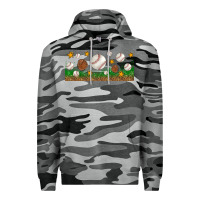 Slate Camo Baseball Glove With Leopard Libbey Glass Premium Hoodie - BundleAndBundleShop