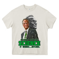 Cream richard dawkins Heavy Core Tee - tuanDangUi