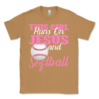 Toasted Coconut This Girl Jesus And Softball Classic Tee - Bettercallsaul