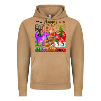 Vintage Camel happy hallothanksmas dinosaur Vintage Hoodie - texasbilliewilder