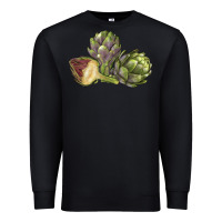 Black Artichoke Premium Sweatshirt - LillyAllenDesigns
